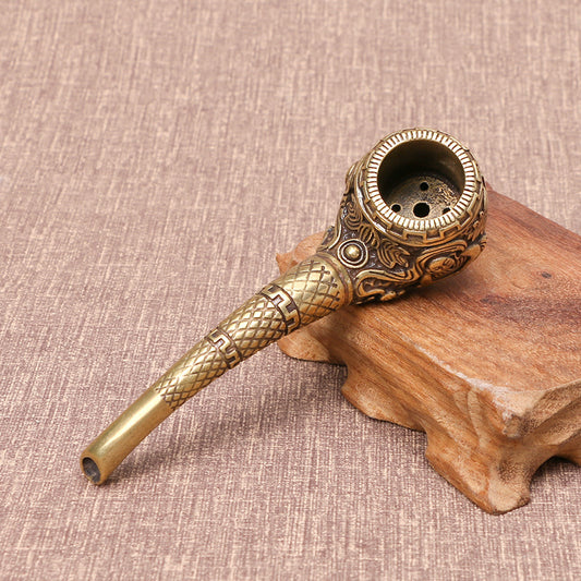 Antique Pure Copper Old-fashioned Traditional Large Copper Smoker